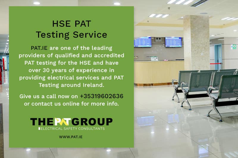 HSE PAT Testing Services Ireland