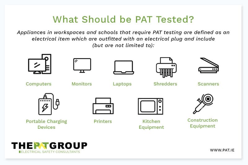 What Should Be PAT Tested - Ireland