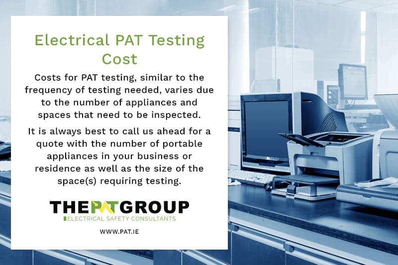 Electrical PAT Testing Cost Ireland