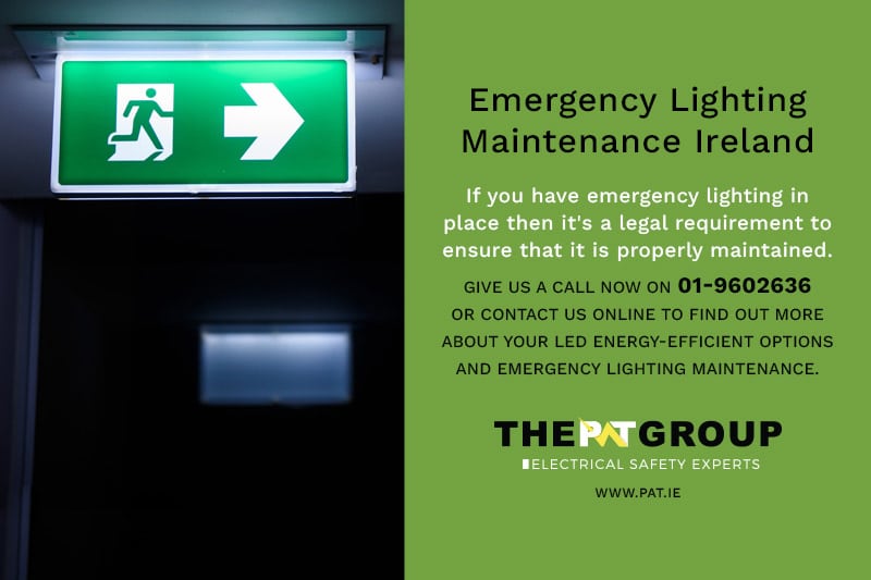 Emergency Lighting Maintenance Ireland - PAT Group