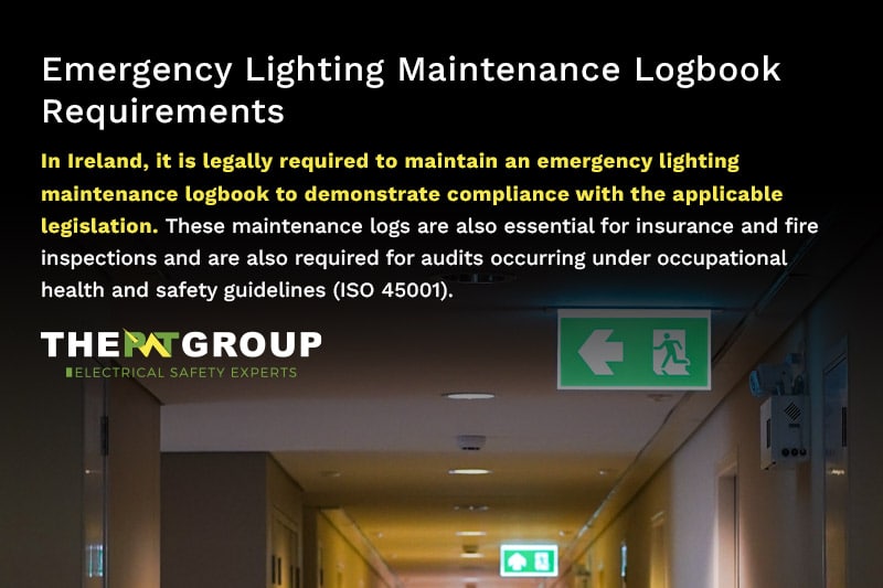 Emergency Lighting Maintenance Logbook Requirements Ireland