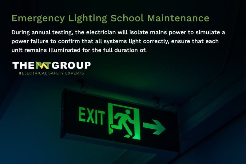 Emergency Ligthing School Maintenance Services Ireland