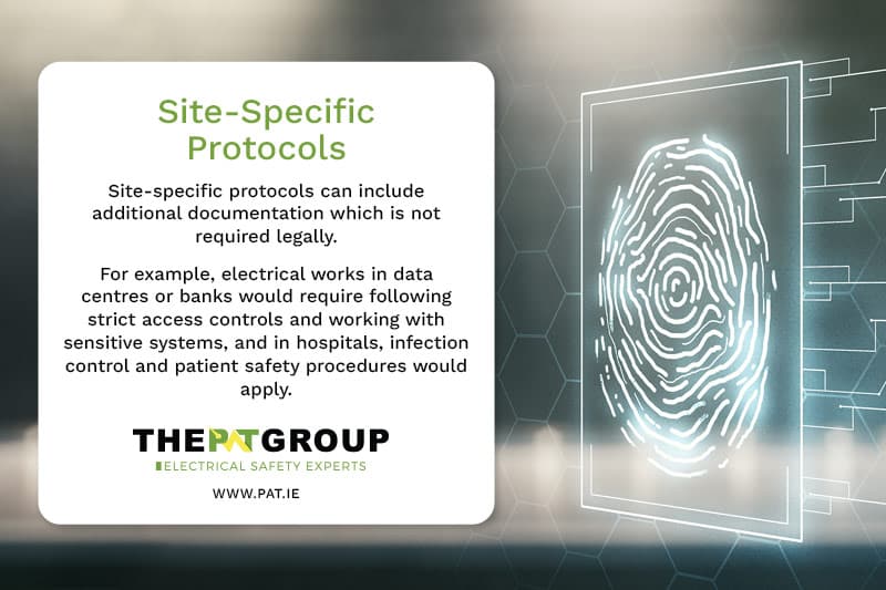 Site-Specific Protocols PAT Testing Ireland