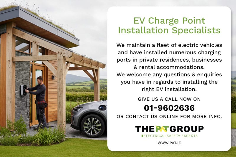 EV Charge Point Installation Specialists - PAT Group Electrical Safety Experts