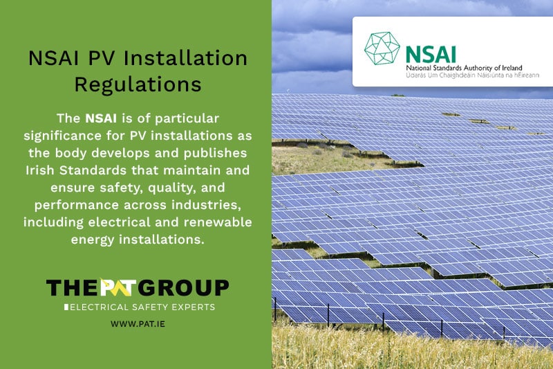 NSAI PV Installation Regulations - PAT Group