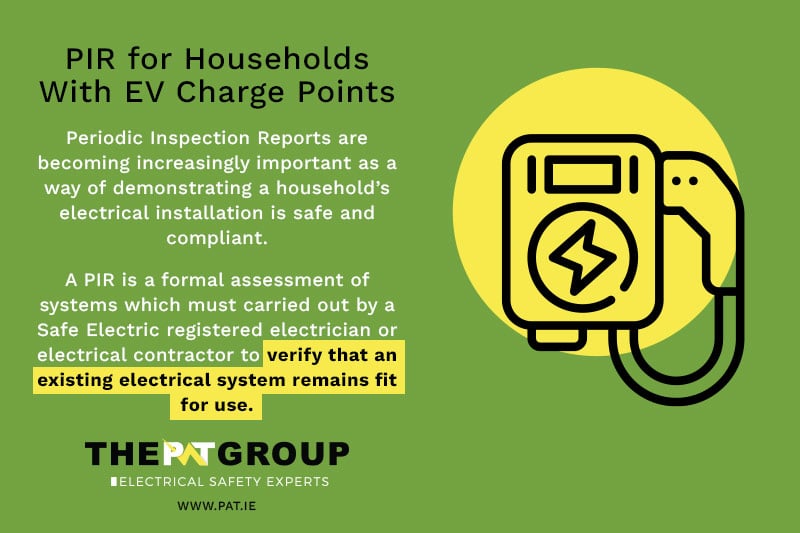 PIR Households EV Charge Points - PAT Group