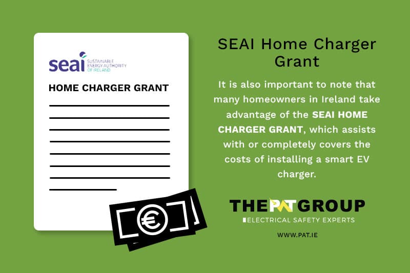 SEAI Home Charger Grant - PAT Group Ireland