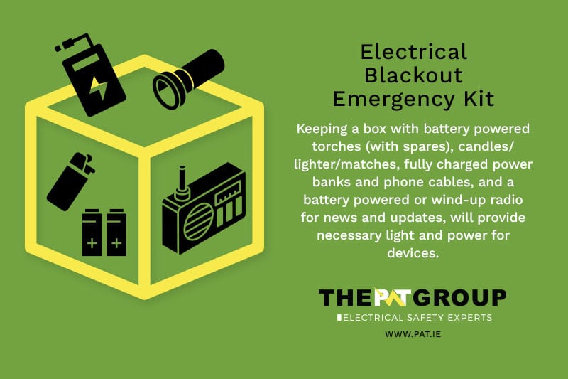 Electrical Blackout Emergency Kit - PAT Group